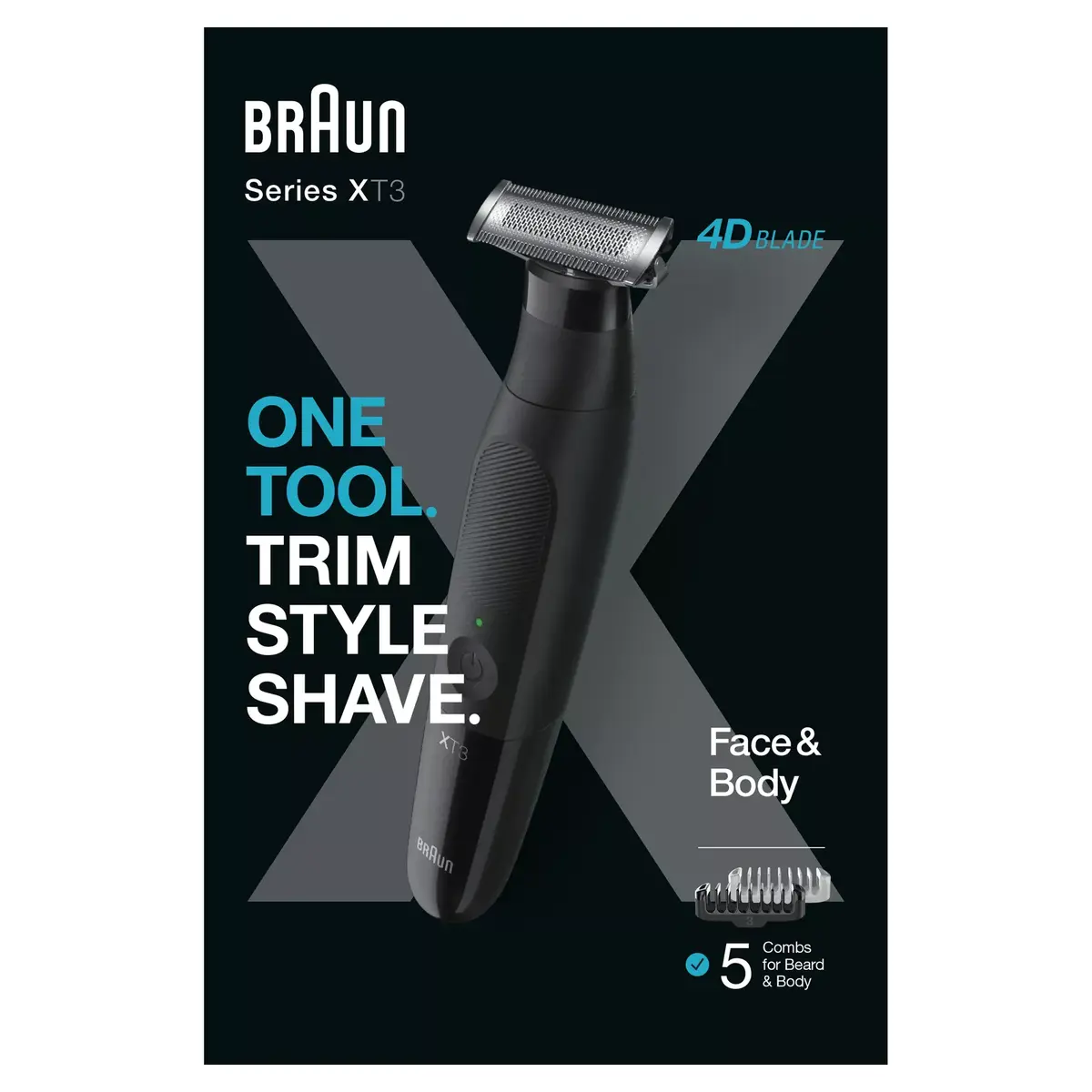 Триммер Braun XT3200 Photo 2