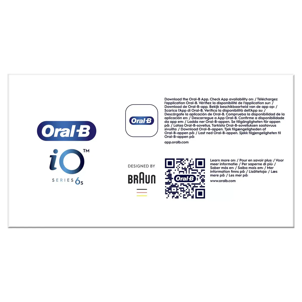Vibrējoša zobu birste Oral-B iO 6 Photo 8