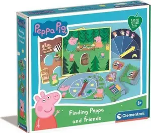 Board Game Clementoni Peppa Pig Hide and Seek - children's family game, Clementoni 16739