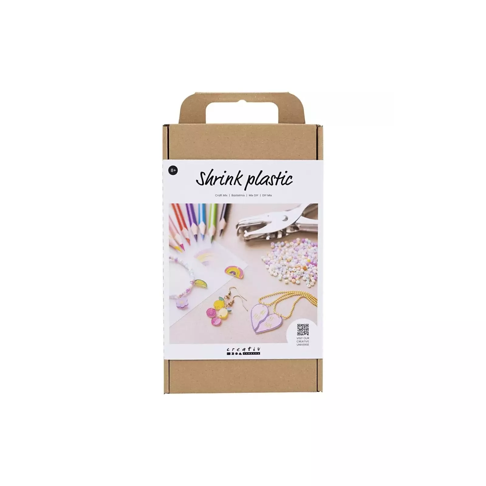 Craft Mix Shrink Plastic Sheets, Jewellery, 1 pack