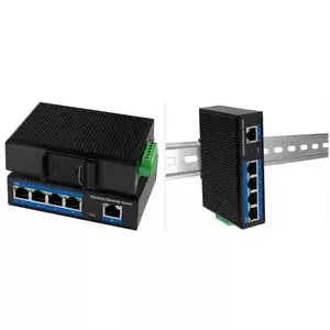 LogiLink NS202P Switch 5-Port Gigabit Ethernet PoE 1 Gbps