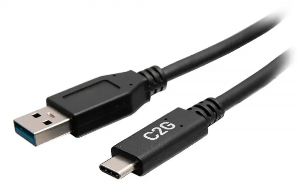 C2G USB-C vīrišķais līdz USB-A vīrišķais