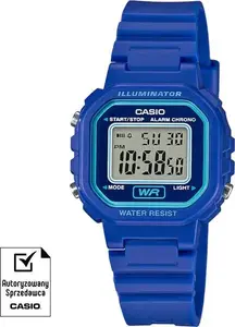 Цифровые часы CASIO LA-20WH-2AEF — унисекс, прямоугольный корпус, ремешок из резины