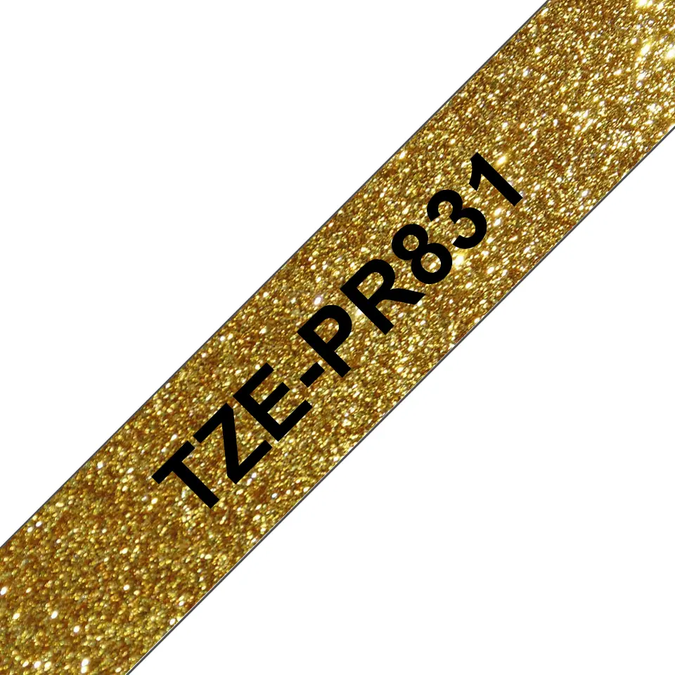 Marķēšanas lente Brother TZE-PR831 Melns uz