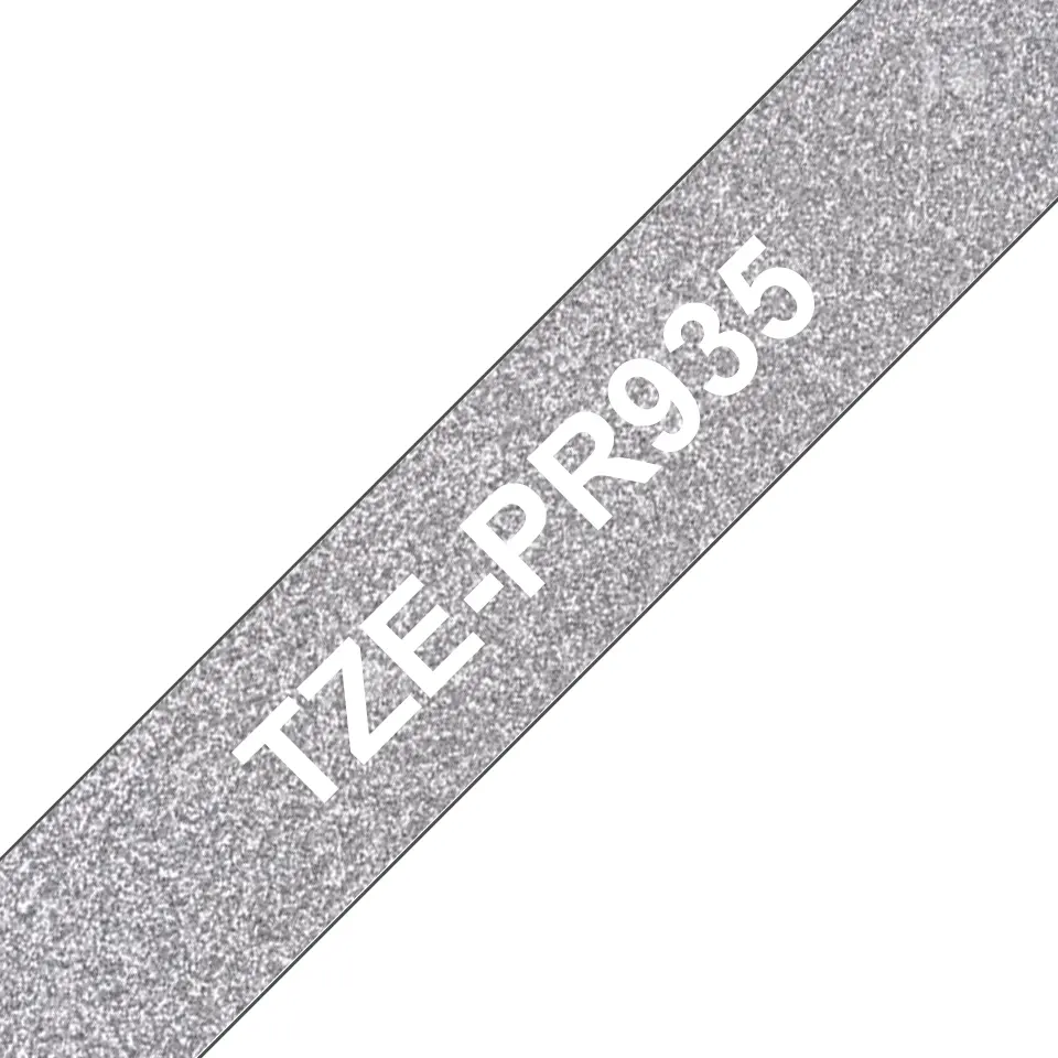 Marķēšanas lente Brother TZE-PR935 Balts uz