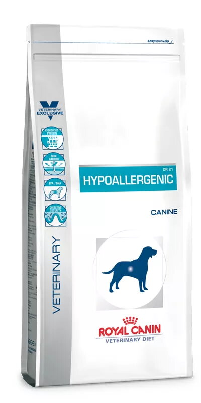 Suns barība Royal Canin Hypoallergenic 7