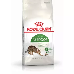 Sausais kaķu barības Royal Canin Active Life Outdoor 4 kg — Pieaugušajiem, Putnu gaļa, 30% olbaltumvielu, 20% tauku