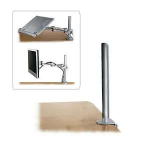 Desk Clamp Pole Lindy 450mm