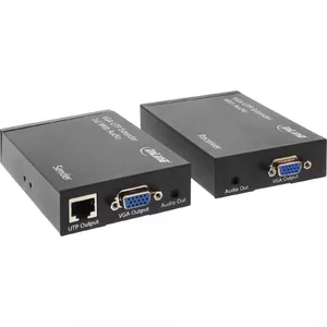 InLine VGA Extender over RJ45 UTP/STP with Audio, up to 300m