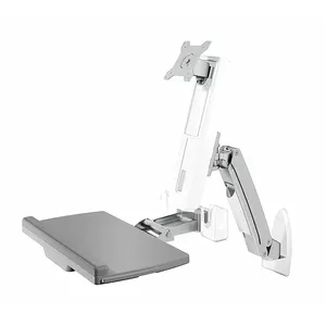 Monitor Mount RAIDSONIC 60036 61 cm (24") Grey Silver White