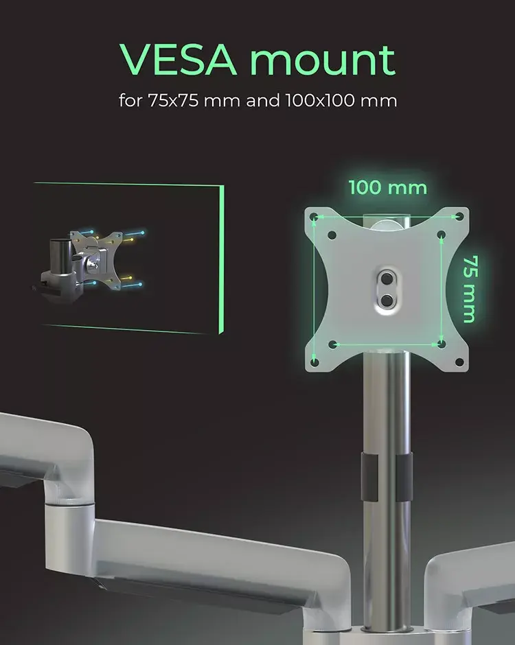 Desk Mount ICY BOX IB-MS505-TI Photo 4