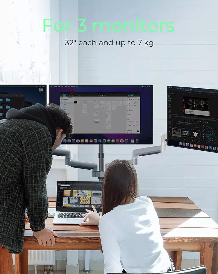 Desk Mount ICY BOX IB-MS505-TI Photo 7
