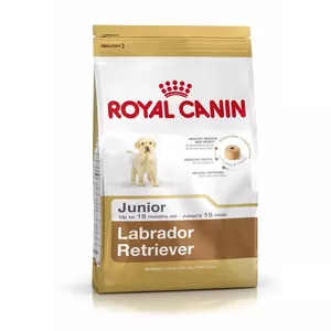 Dog Food Royal Canin Labrador Retriever Junior 12 kg — Puppy formula with Maize, Poultry, Rice