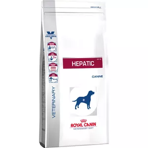 Сухой корм для собак Royal Canin Hepatic 12 кг — взрослым, для поддержки печени, белок 16%, жир 16%, без глютена