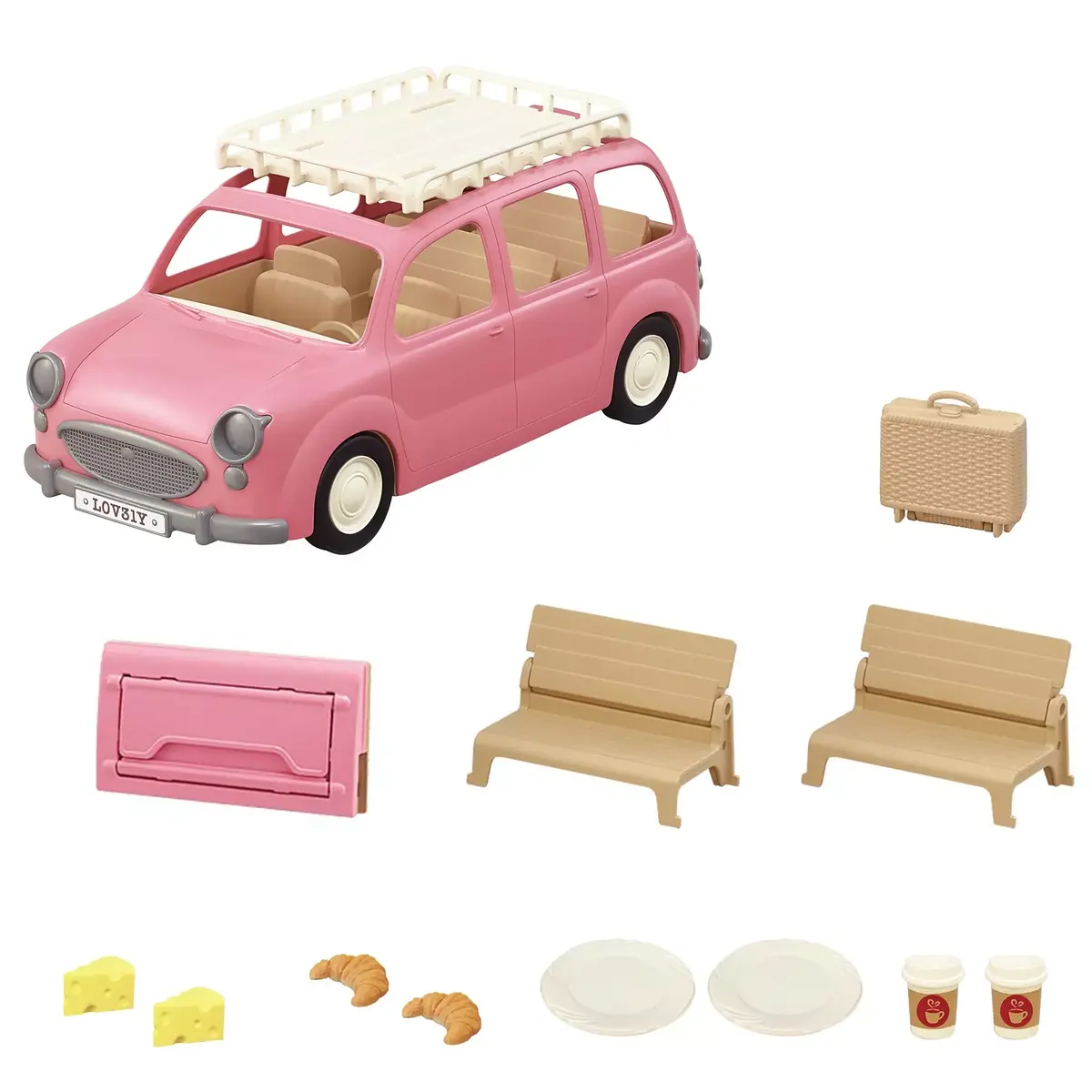 Автомобиль и город Sylvanian Families 5535 Photo 4