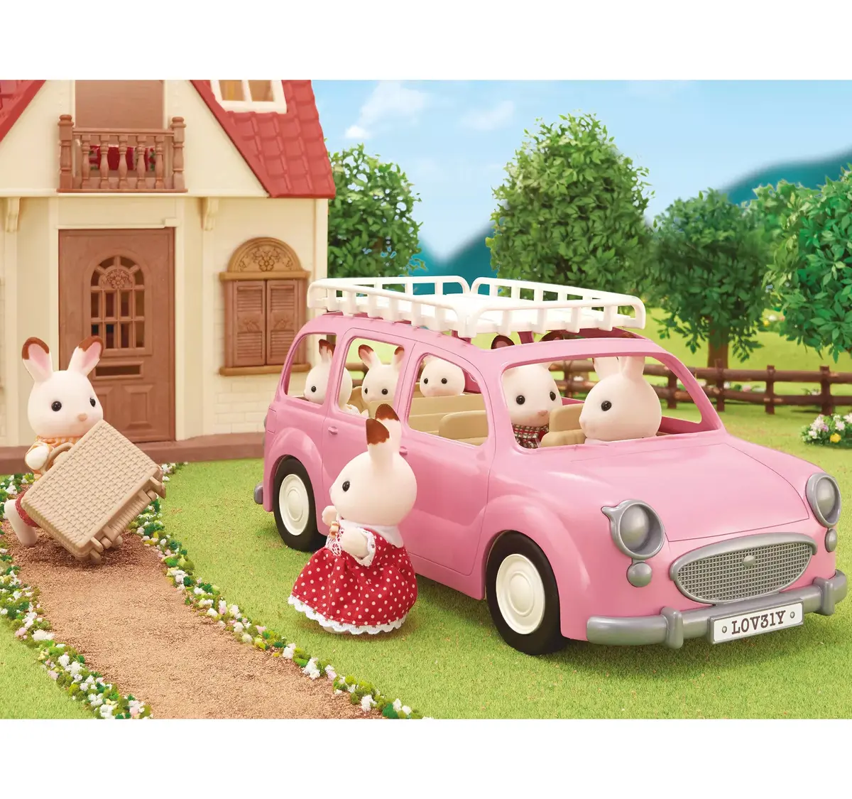 Автомобиль и город Sylvanian Families 5535 Photo 6