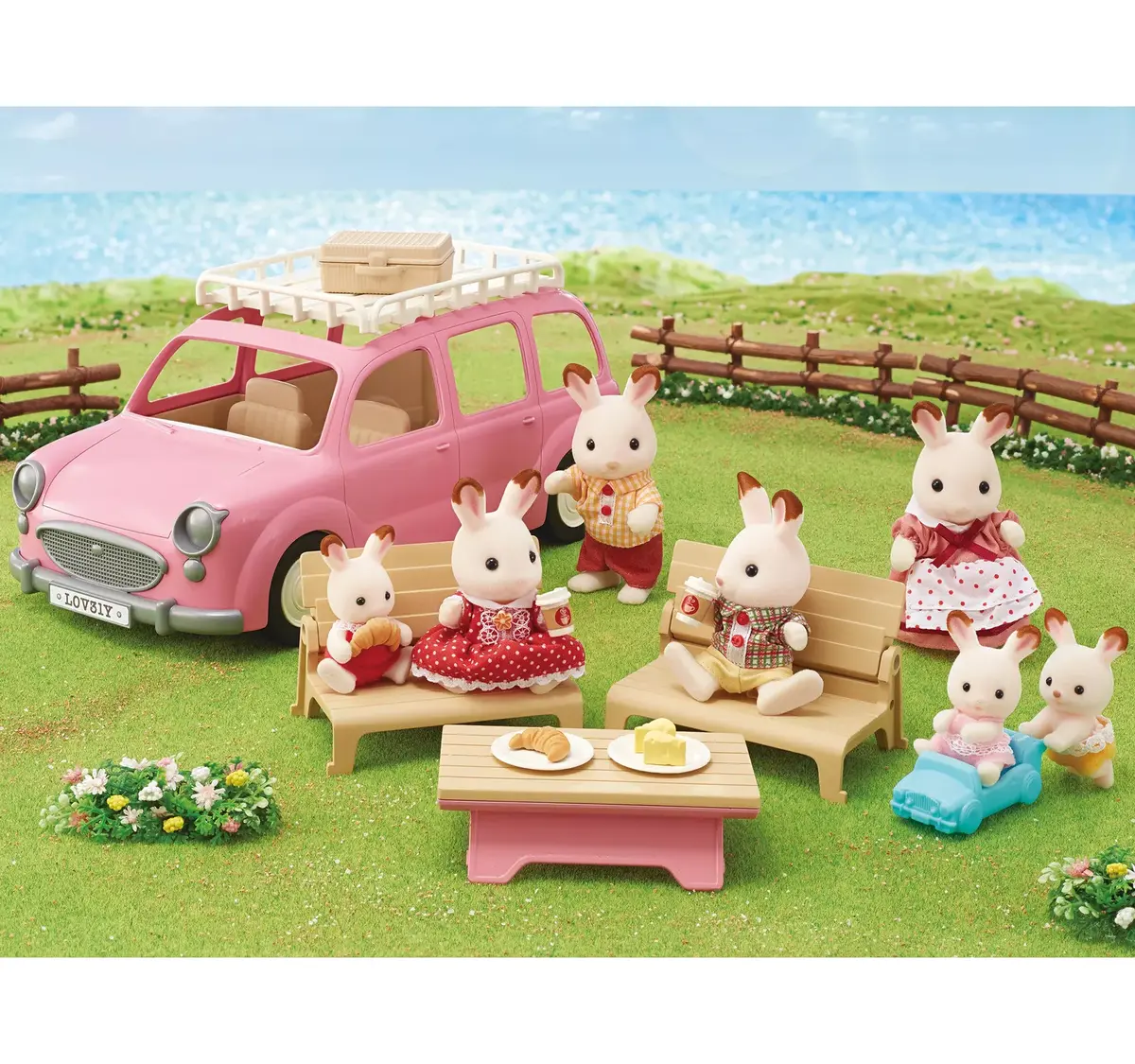 Автомобиль и город Sylvanian Families 5535 Photo 9