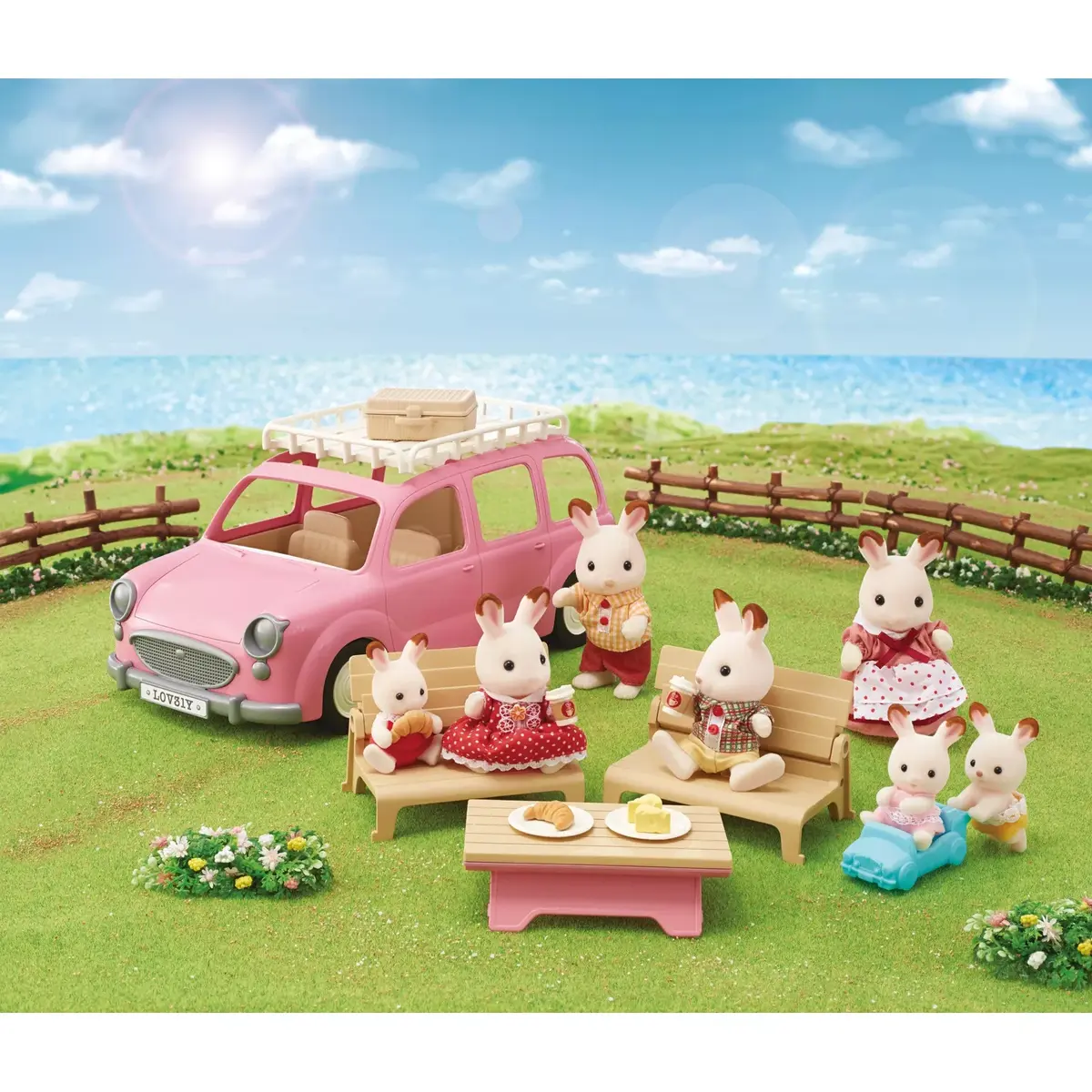 Автомобиль и город Sylvanian Families 5535 Photo 10