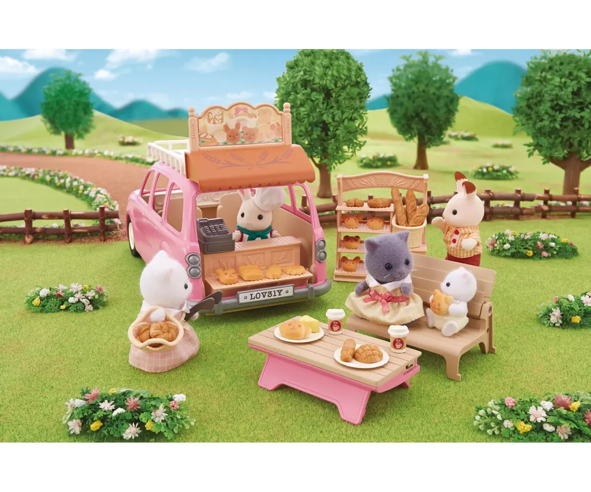 Автомобиль и город Sylvanian Families 5535 Photo 12