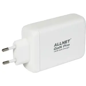 Power supply ALLNET PSU-GaNPD-USB-1A3C-130W — 130W, 1× USB-A, 3× USB-C