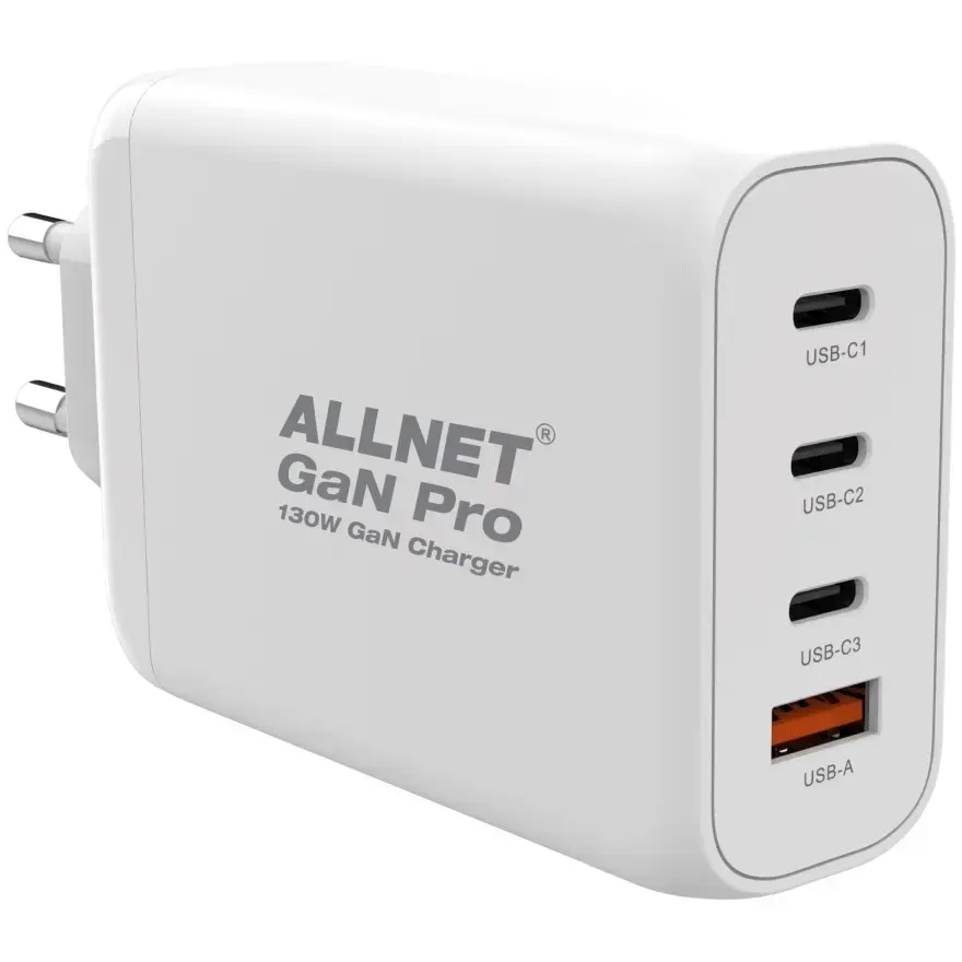 Блок питания ALLNET PSU-GaNPD-USB-1A3C-130W Photo 2