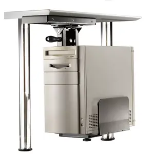 Desk-mounted CPU holder ROLINE ROLINE PC Holder with rotation function black