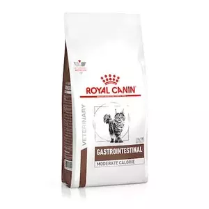 Сухой корм для кошек Royal Canin Gastrointestinal Moderate Calorie 400 г — взрослым, вкус трески, 32% белка, 22% жира