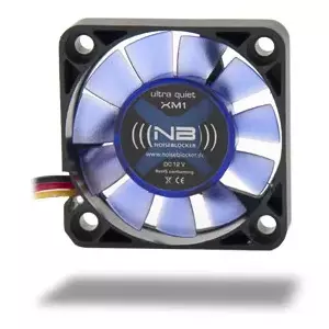 Noiseblocker BlackSilentFan 40mm Computer case Fan Black