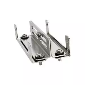 HDD Vibration Decoupler InLine 243 — mount adapter 5.25" to 3.5" — silver