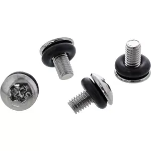 InLine Screw Set for mainboard with rubber washers metric 10 pcs. InLine 77784M