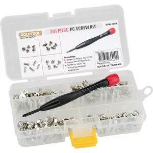 Screw Set with Screwdriver InLine 77785 201 pcs
