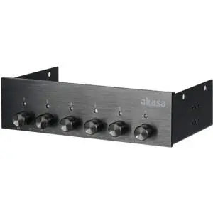 Ventilatora ātruma regulators Akasa FC.SIX