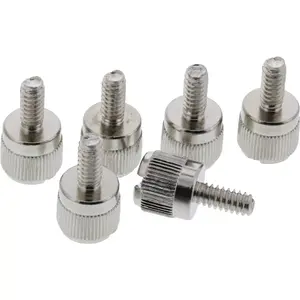 Thumbscrews for enclosures InLine 77770A silver 6pcs pack