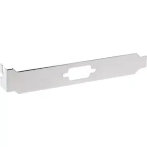 InLine Slot Bracket with hole for 9 Pin Sub-D male or female 4 pcs. InLine 11109
