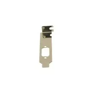 Low-profile bracket Exsys EX-LP9PIN for 9-pin connector, PCI slot adapter