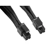 Cable EPS12V 8pin(4+4) Silverstone SST-PP07-EPS8B Photo 2