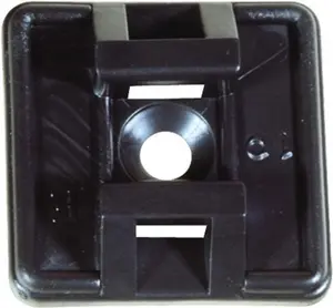 Cable Tie Mount Tecline 690048S Black Polyamide 100 pcs