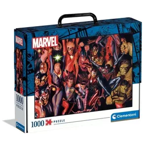 Пазл 1000 элементов Clementoni Brief Case Marvel — 1000 деталей, обучающий и развлекательный набор