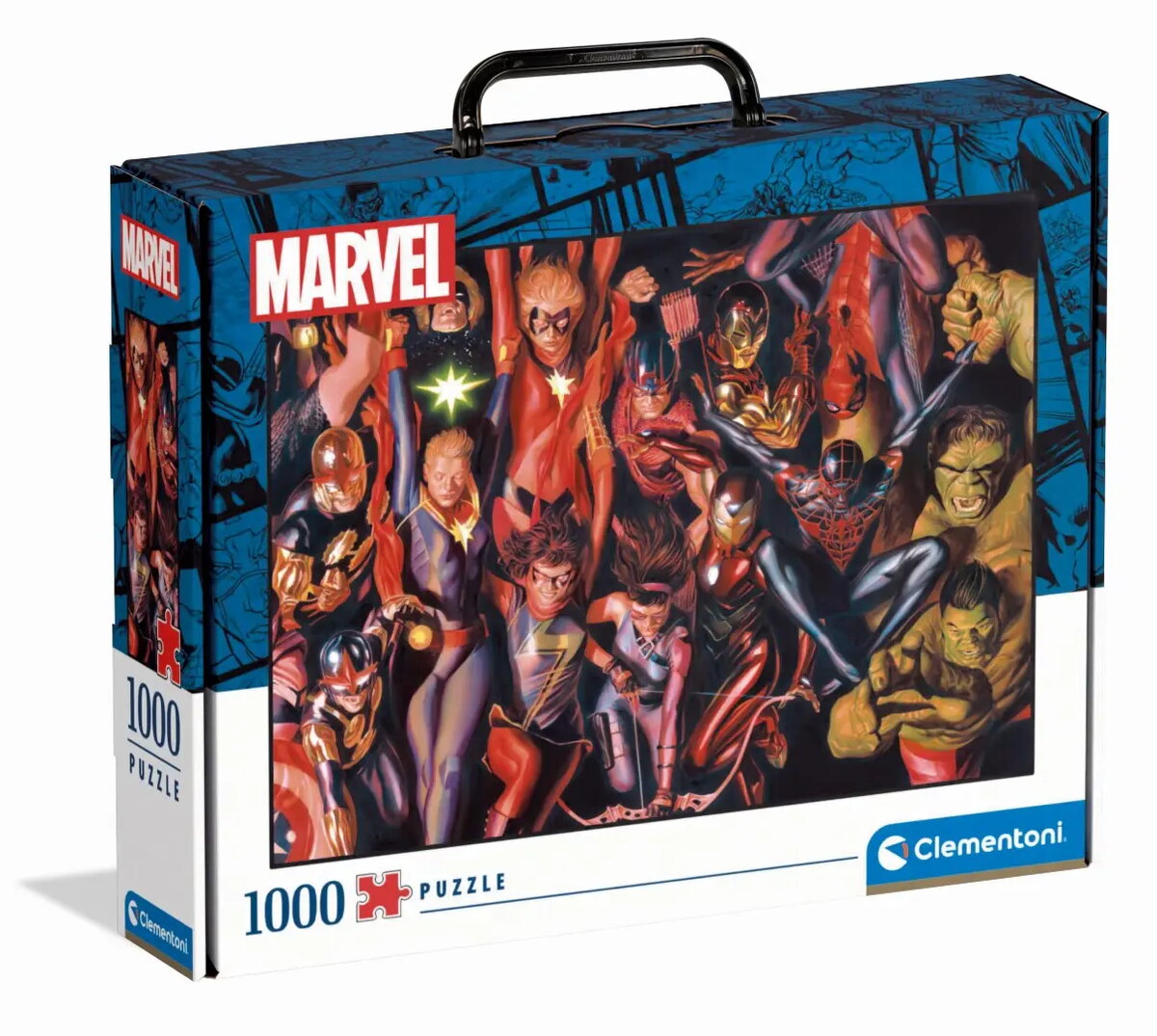 Clementoni 39675 Marvel Brief Case puzle