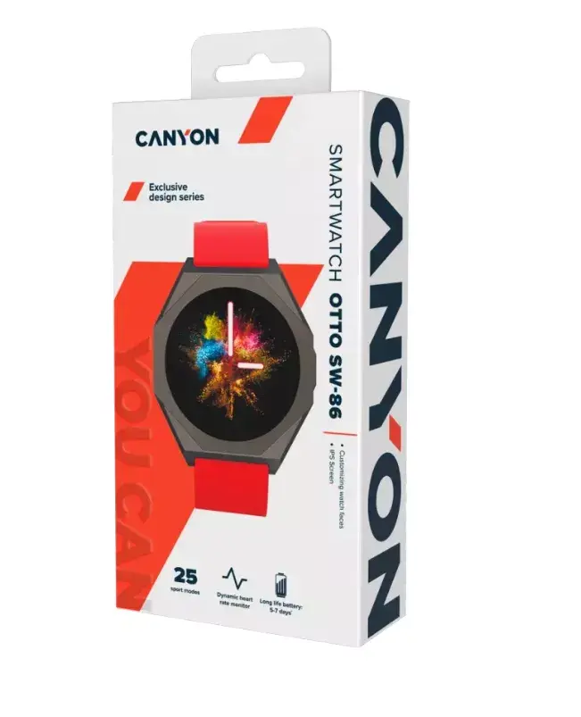 Смарт-часы Canyon OTTOSW86RD Photo 7