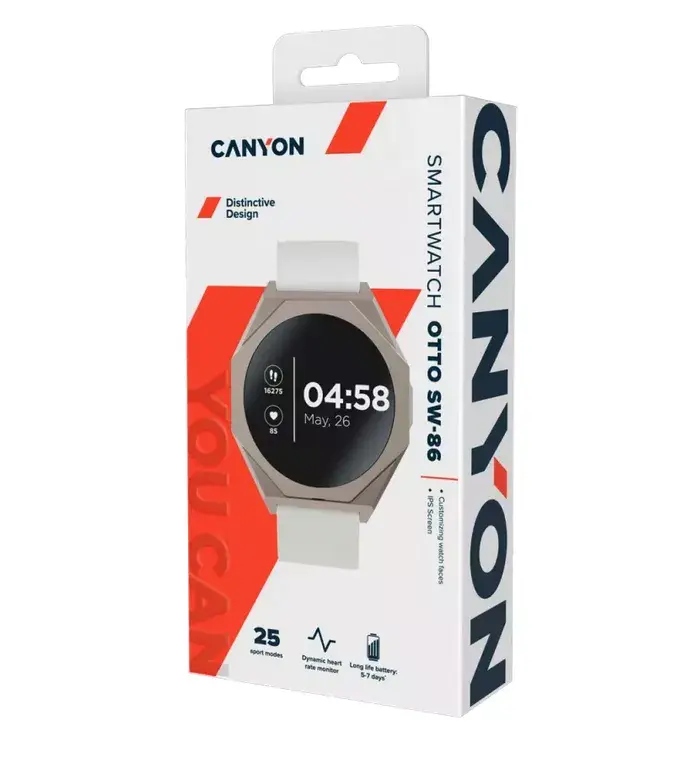 Смарт-часы Canyon OTTOSW86WH Photo 7