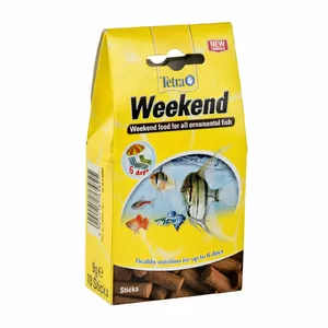 Корм для рыб Tetra TetraMin Weekend, 10 шт — хлопья для нерегулярного кормления