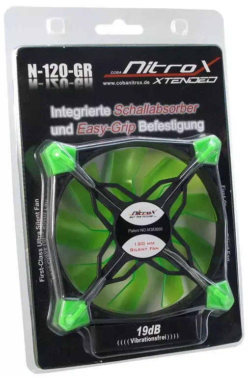 Fan Inter-Tech CobaNitrox N-120-GR Photo 2