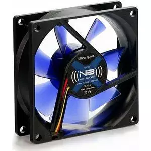 Noiseblocker BlackSilentFan XE2 Datora korpusam Ventilators 9,2 cm Melns