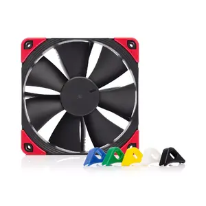 Вентилятор Noctua NF-F12 PWM chromax.black.swap — 120 мм, PWM, 300–1500 об/мин, 93.4 м³/ч, 22.4 дБ
