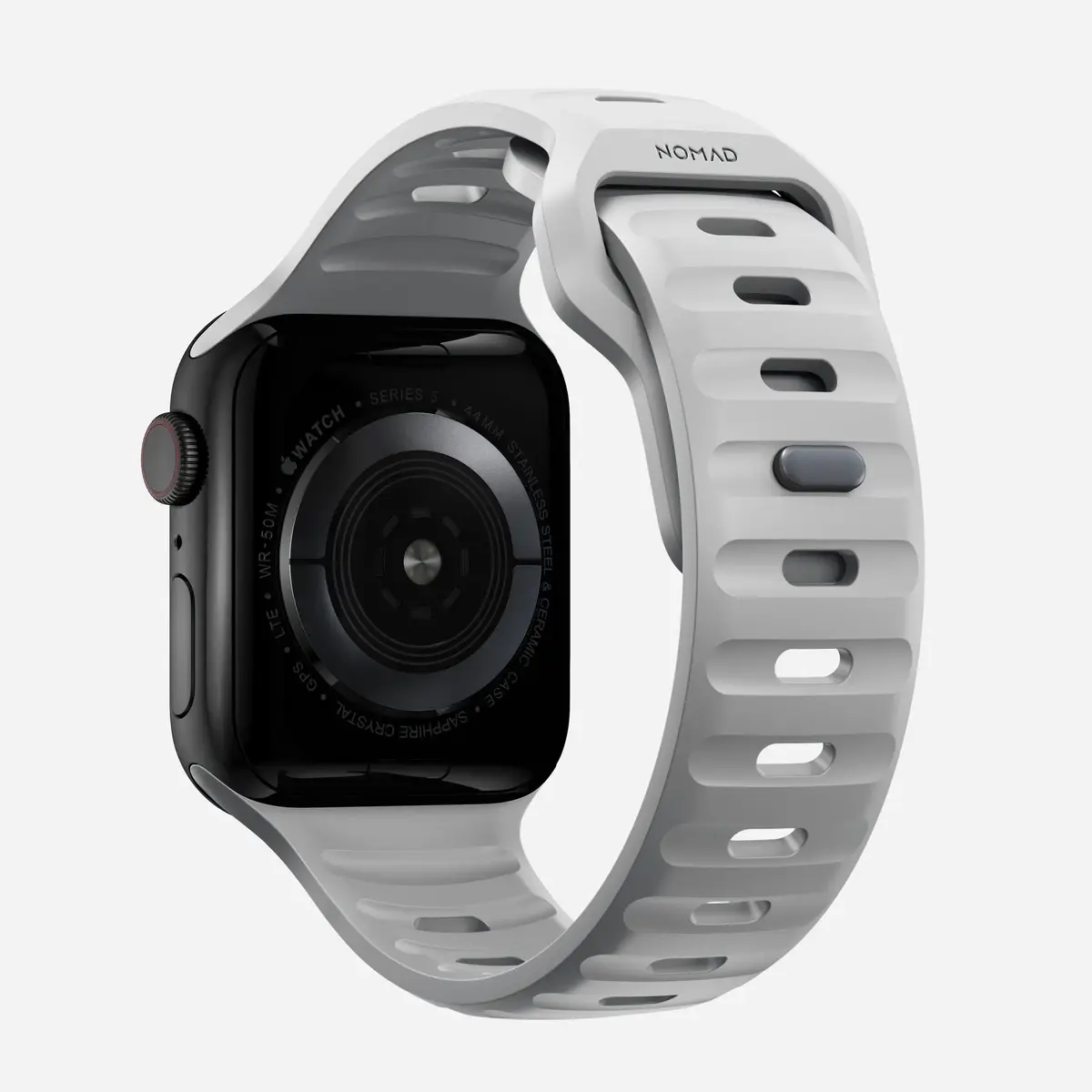 Nomad Sport Band pelēka gumija 21,5 mm Photo 2
