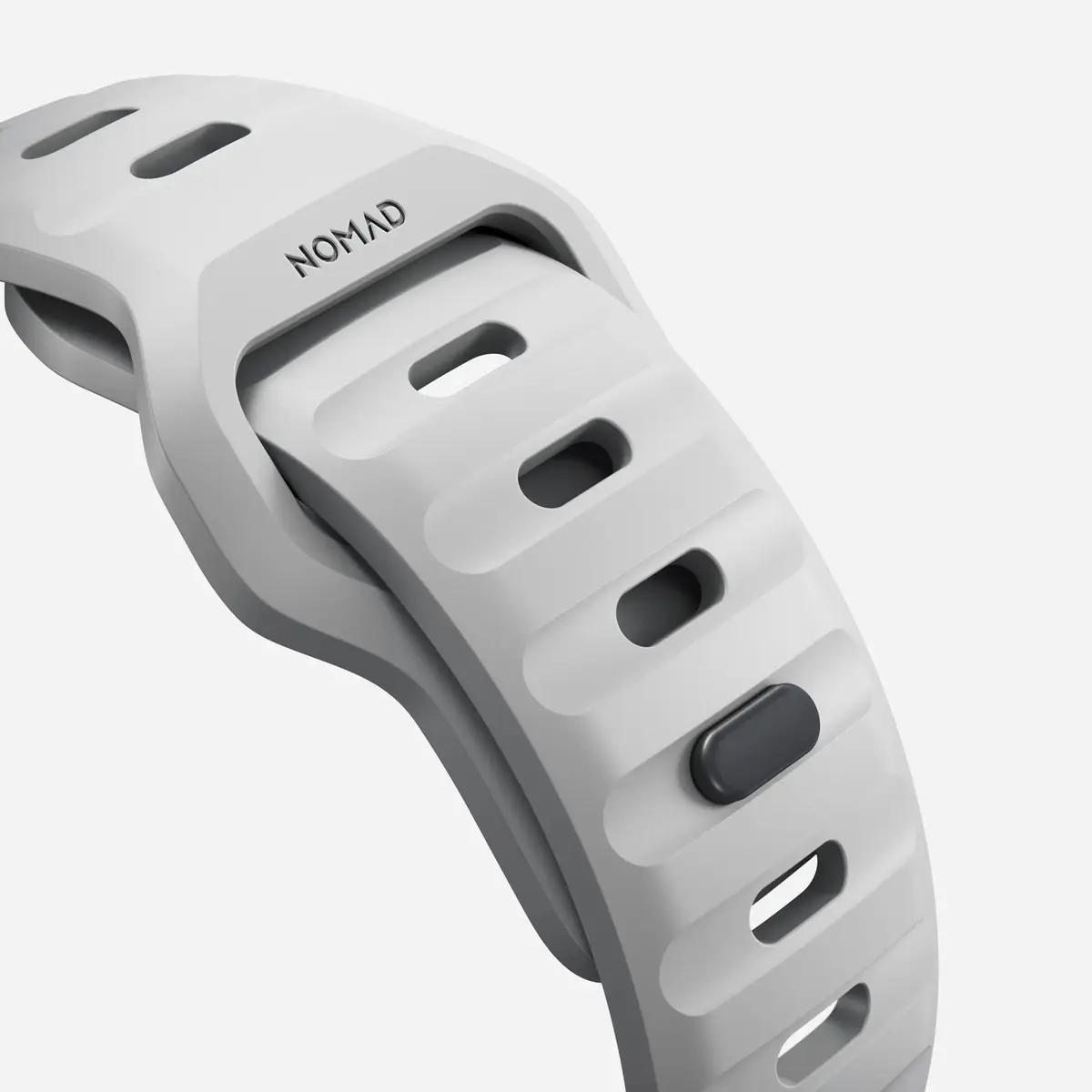Nomad Sport Band pelēka gumija 21,5 mm Photo 4