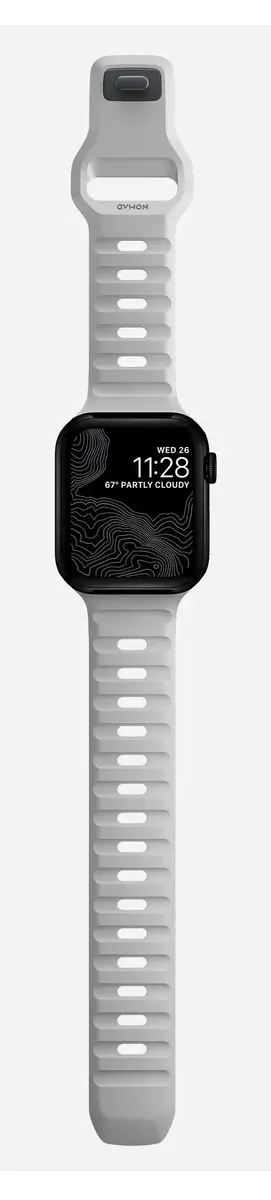 Nomad Sport Band pelēka gumija 21,5 mm Photo 5