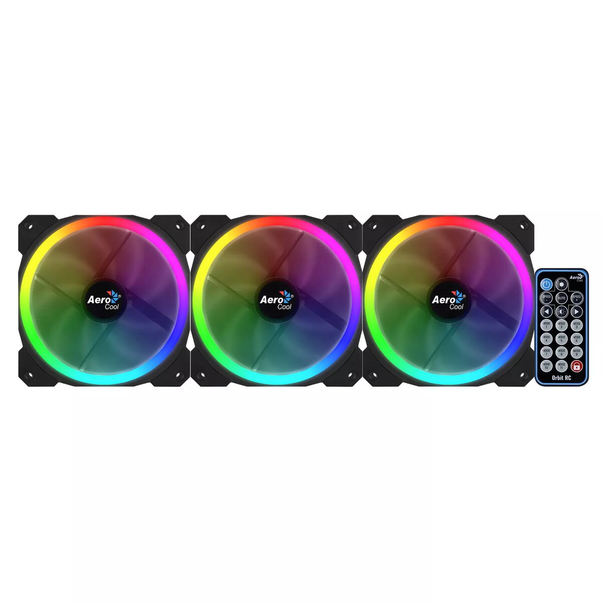 Aerocool Orbit RC Datora korpusa ventilators