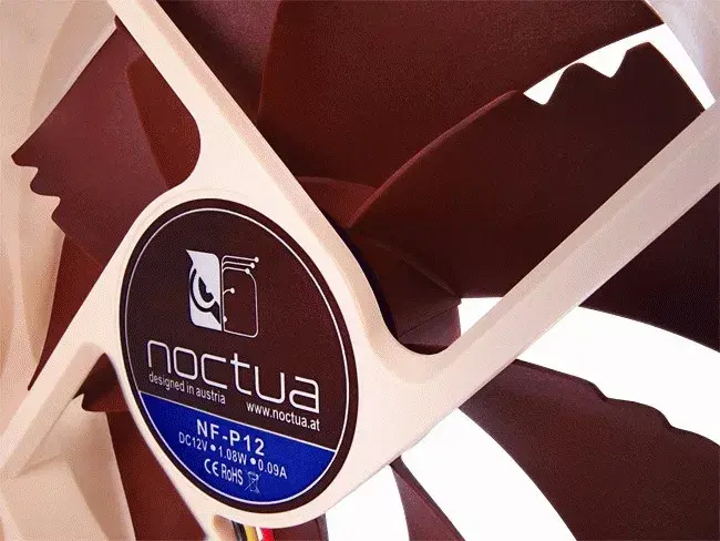 Noctua NF-P12 REDUX-900 fan — 120×25 mm, 900 RPM Photo 3